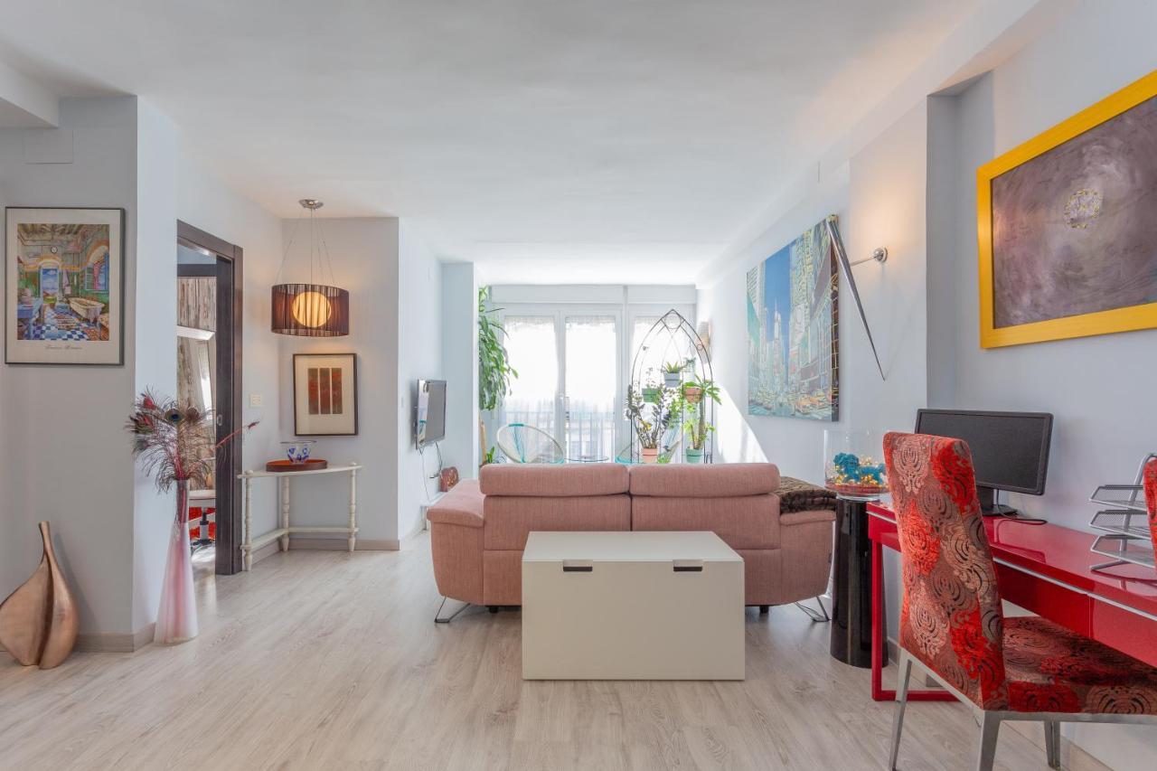 Center Templo Garden Parking Gratis Apartment Granada Luaran gambar